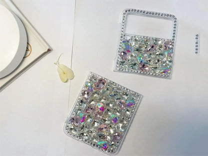 Rhinestone Folding Screen for Samsung Z Flip