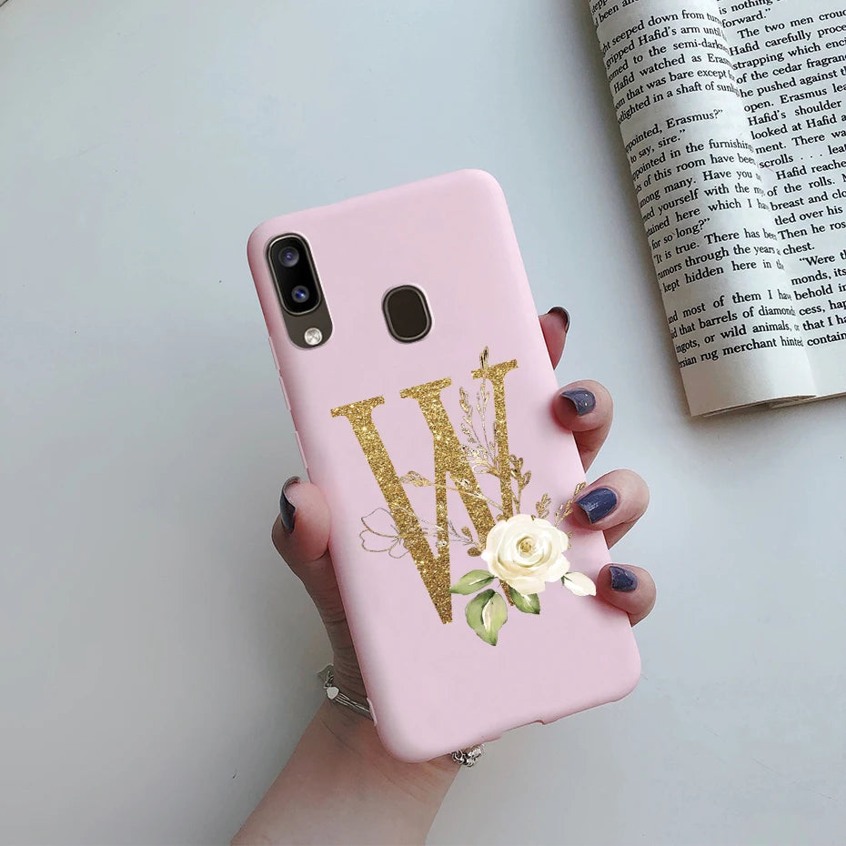 Initials Phone Case for Samsung Galaxy A Series