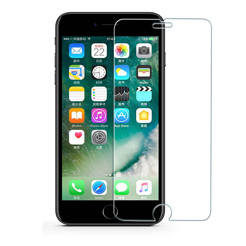 Tempered Glass Protector for iPhone 5/6/7/8/X