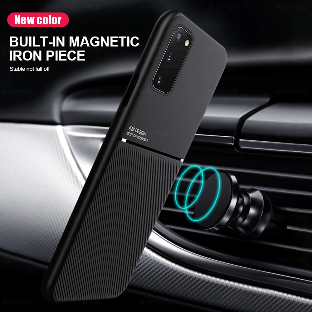 Magnetic Card Holder Phone Case for Samsung Galaxy S Series