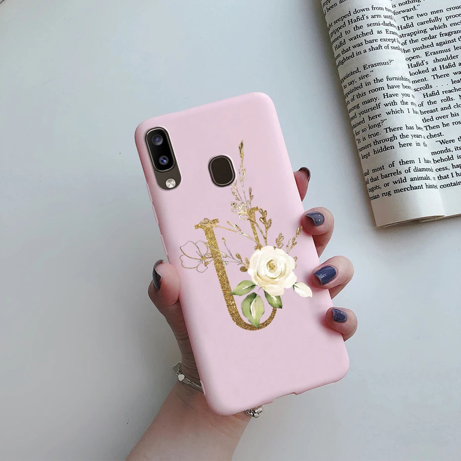 Initials Phone Case for Samsung Galaxy A Series