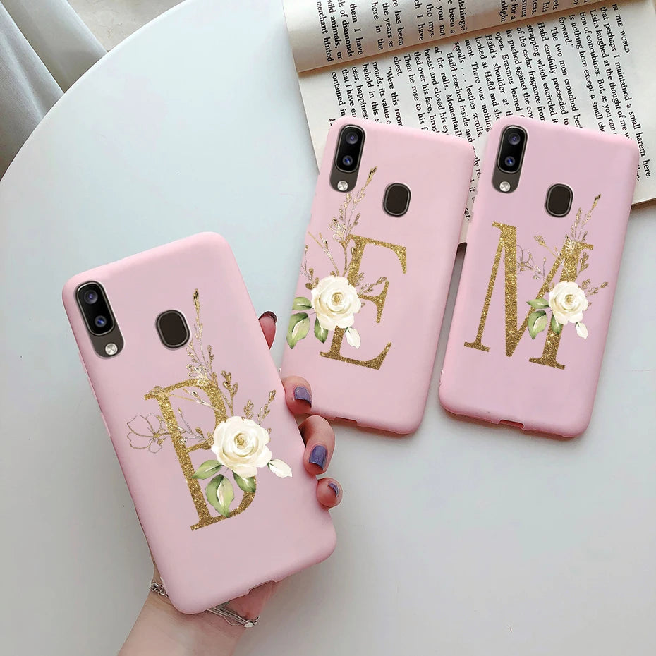 Initials Phone Case for Samsung Galaxy A Series