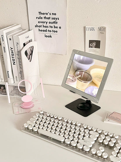 Transparent Desktop Stand