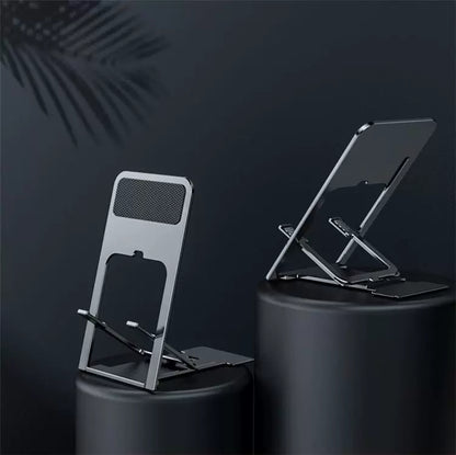 Desktop Mobile Phone Stand - Foldable Ultra-Thin