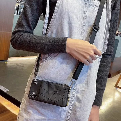 Purse Cross-Body Lanyard Phone Case for iPhone