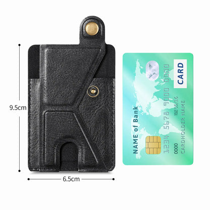 Back Slim Stick Pocket/ Removable Credit Card Holder