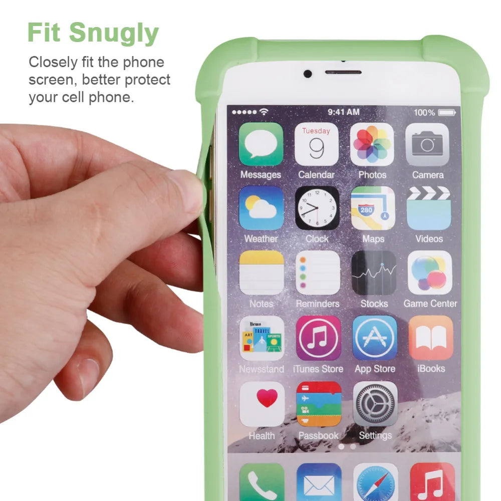 Universal Silicone Case for Smart Phone w/ Lanyard