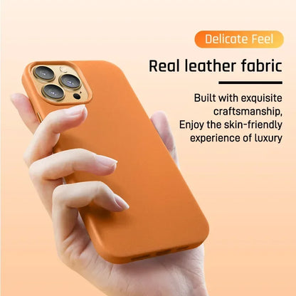 Leather Magnetic Case for iPhone