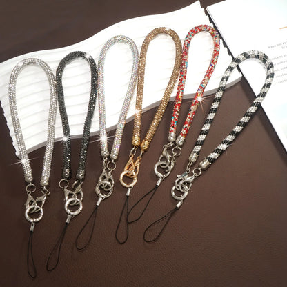 Rhinestone Lanyard for Mobile Phone Case