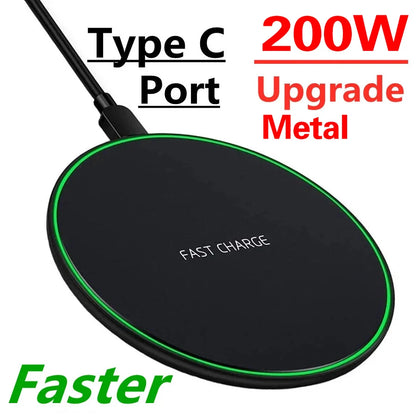 200W Wireless Charger for Mobile Phone