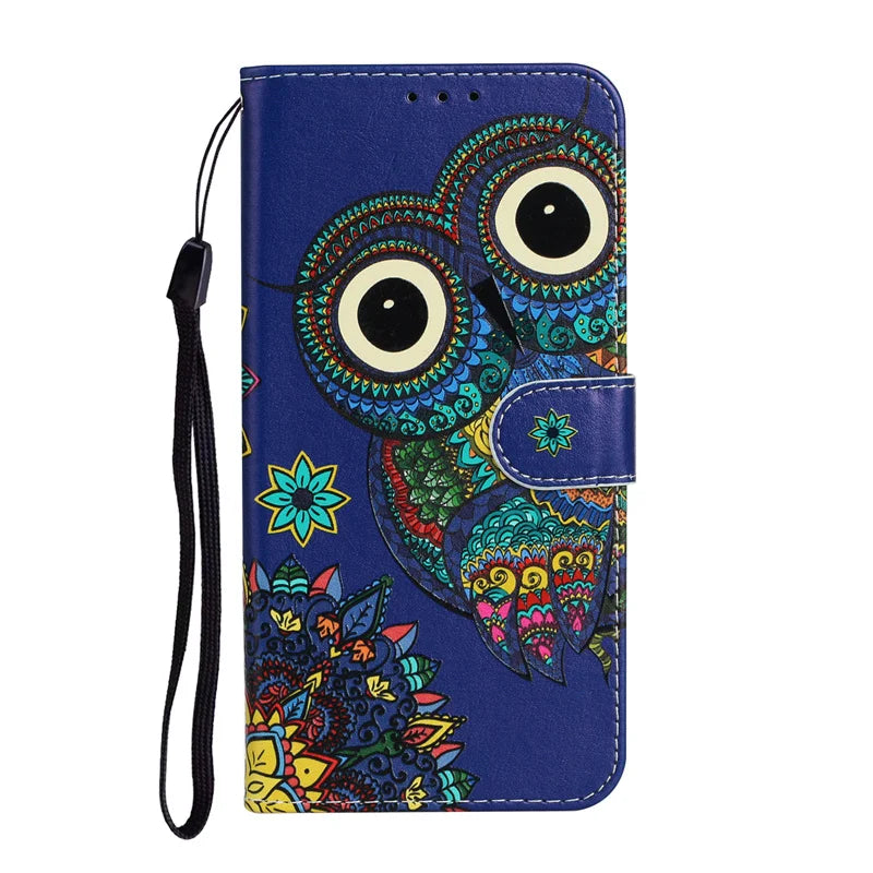 Magnetic Leather Cover for Samsung Galaxy J