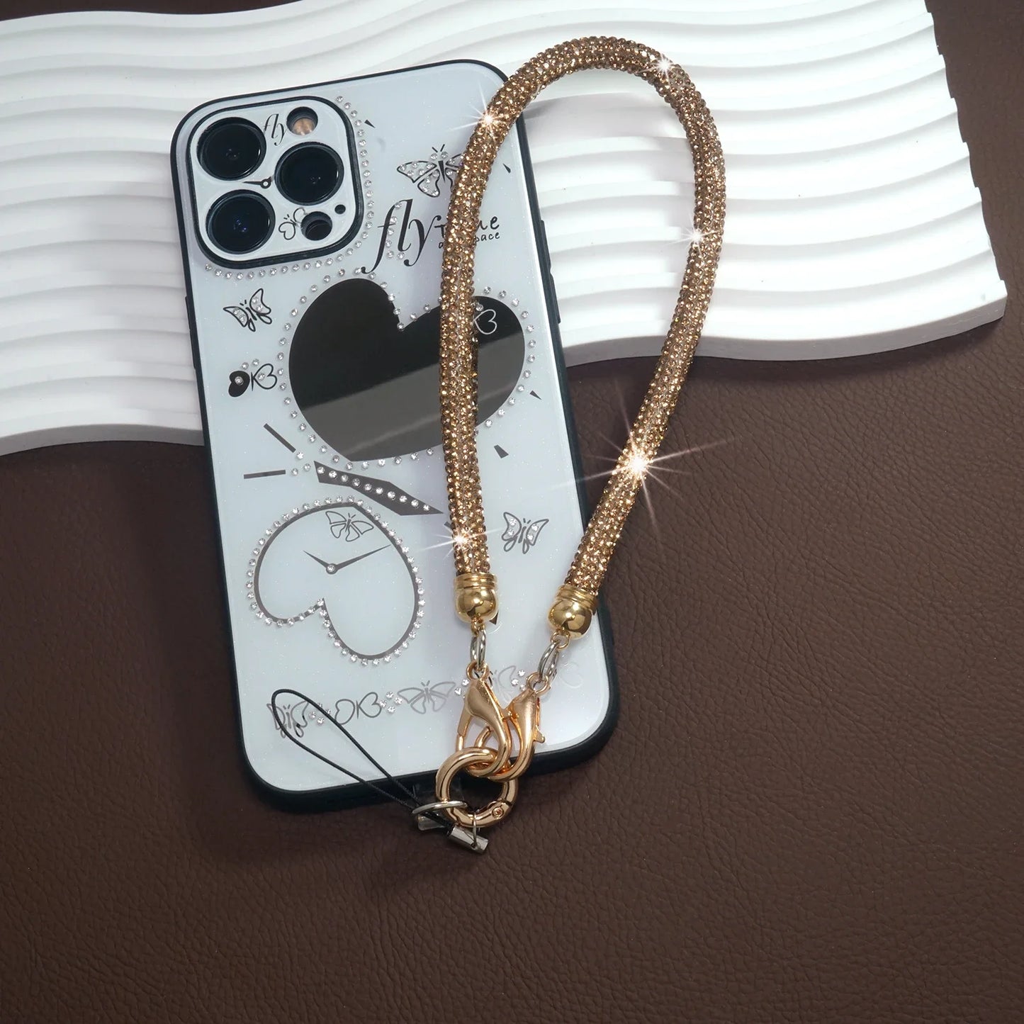 Rhinestone Lanyard for Mobile Phone Case