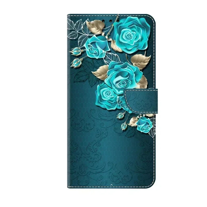 Wallet Flip Book Cover for Samsung Galaxy J