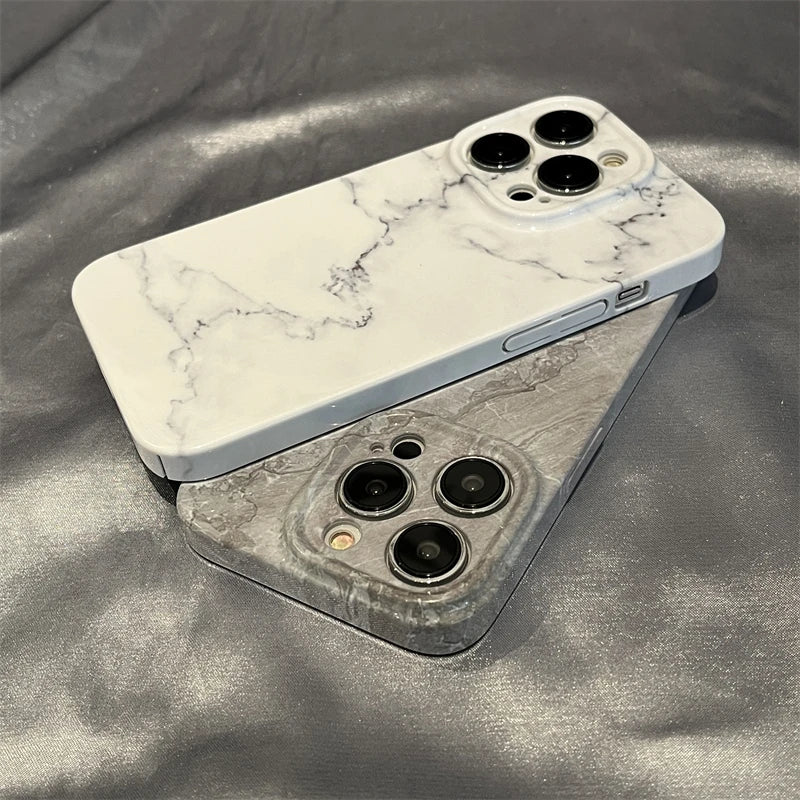 Marble Acrylic Case for iPhone