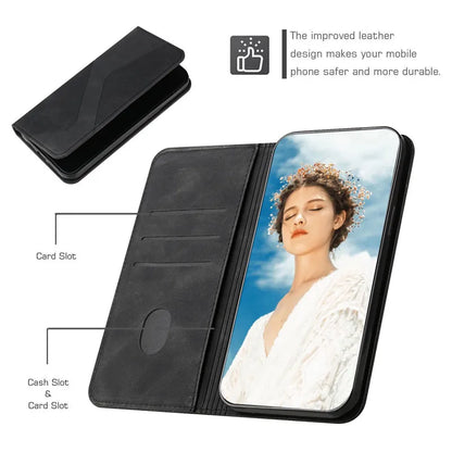 Magnetic Leather Book Case for Samsung Galaxy A