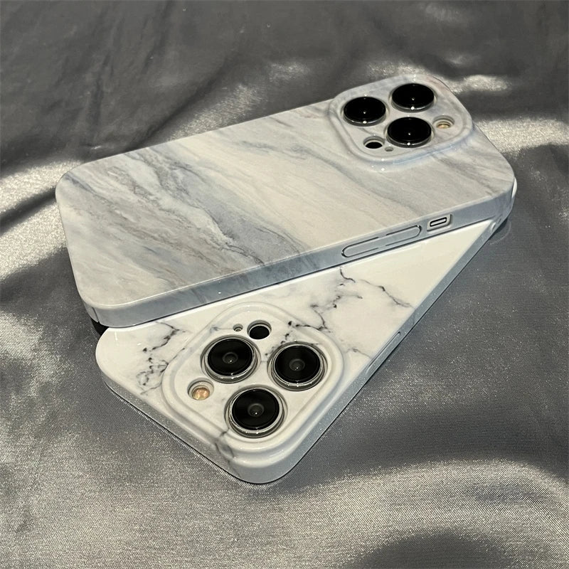 Marble Acrylic Case for iPhone