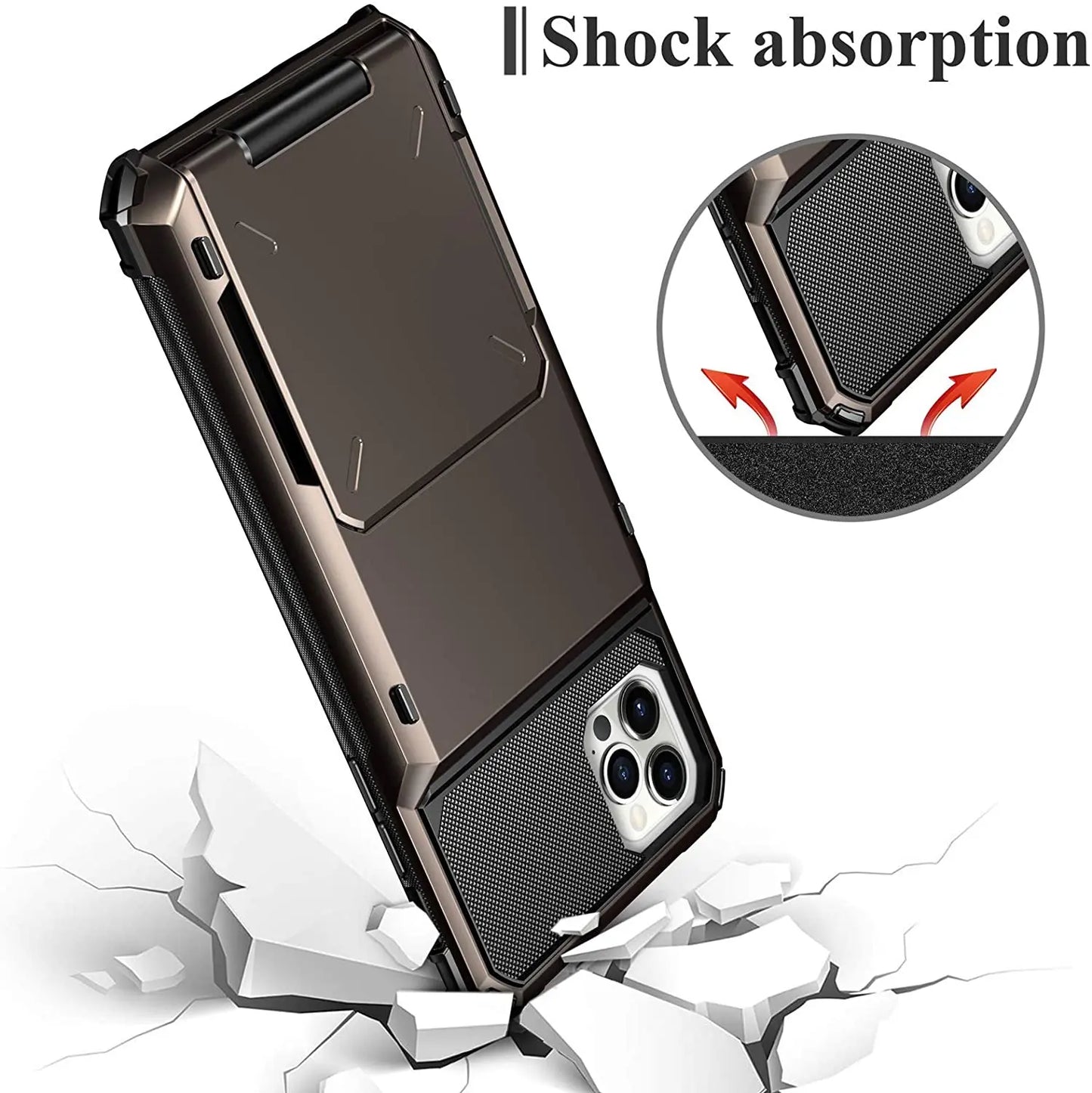 Business Armor w/ Card Slot for iPhone