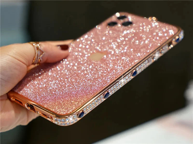 Glitter Crystal Case for iPhone