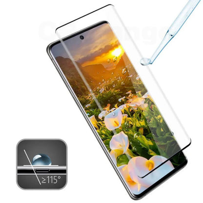 2Pcs 3D Tempered Glass Screen Protector for Samsung Galaxy S