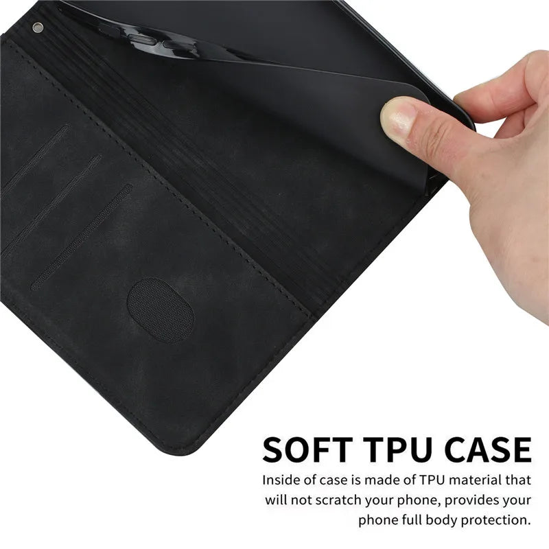 Magnetic Leather Book Case for Samsung Galaxy A Series