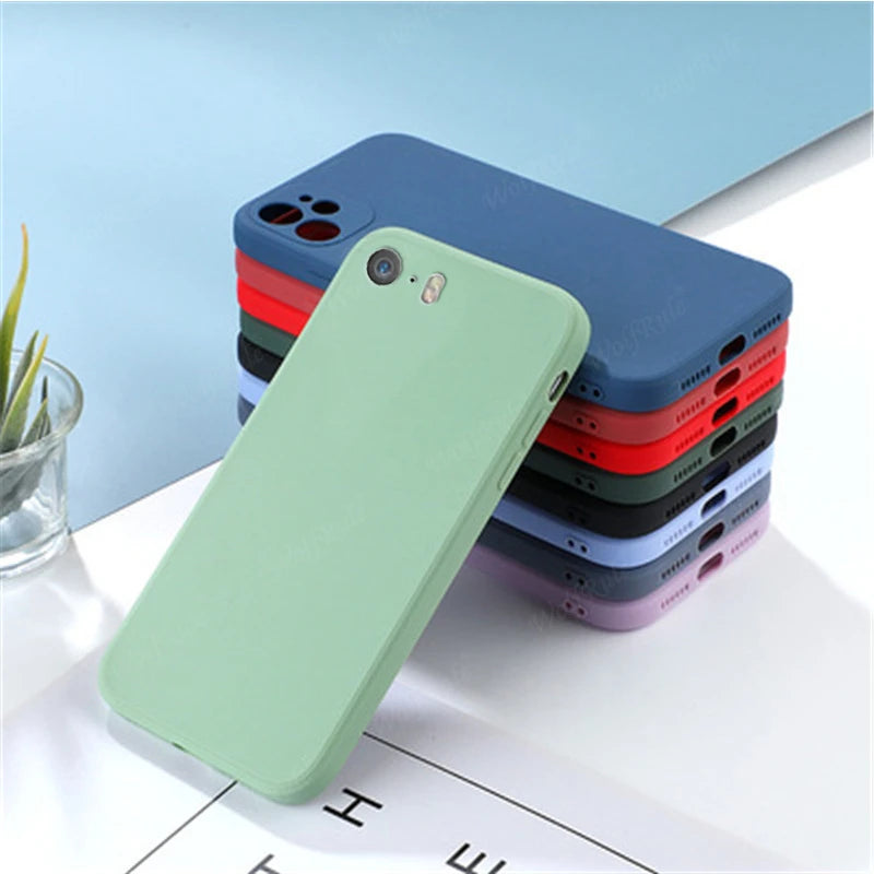 Liquid Silicone Phone Case for iPhone 5