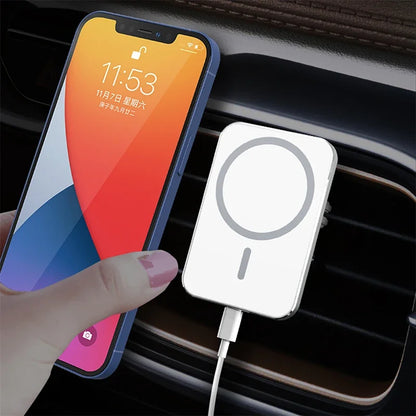 Wireless Magnetic Car Charging Mount for iPhone