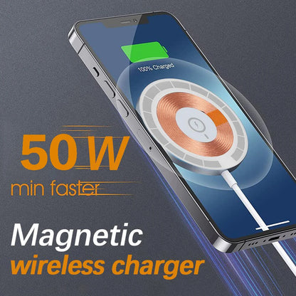 50W Magnetic Wireless Charger for iPhone