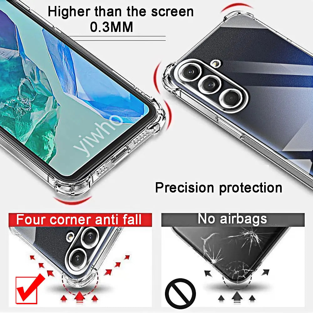 Clear Phone Case for Samsung Galaxy M A