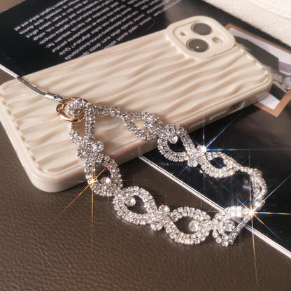 Rhinestone Lanyard for Mobile Phone