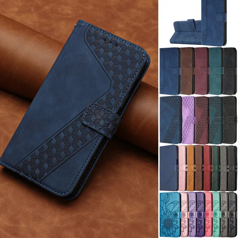 Leather Flip Case for Samsung Galaxy A Series